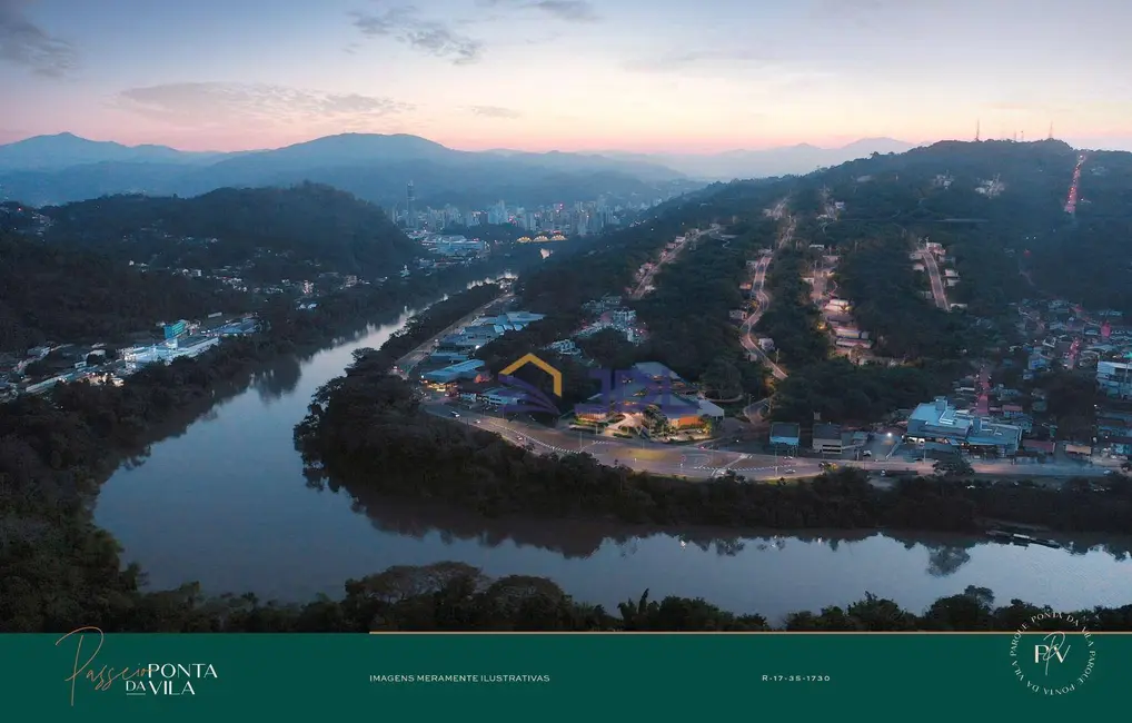 Terreno / Lote à venda, 1281m2 em Ponta Aguda, Blumenau - SC - imagem 8 Foto 8 de Terreno / Lote à venda, 1281m2 em Ponta Aguda, Blumenau - SC