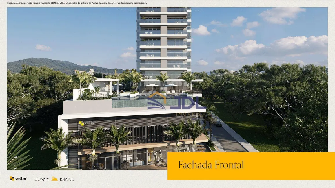 Foto 1 de Apartamento com 2 quartos à venda, 121m2 em Penha - SC