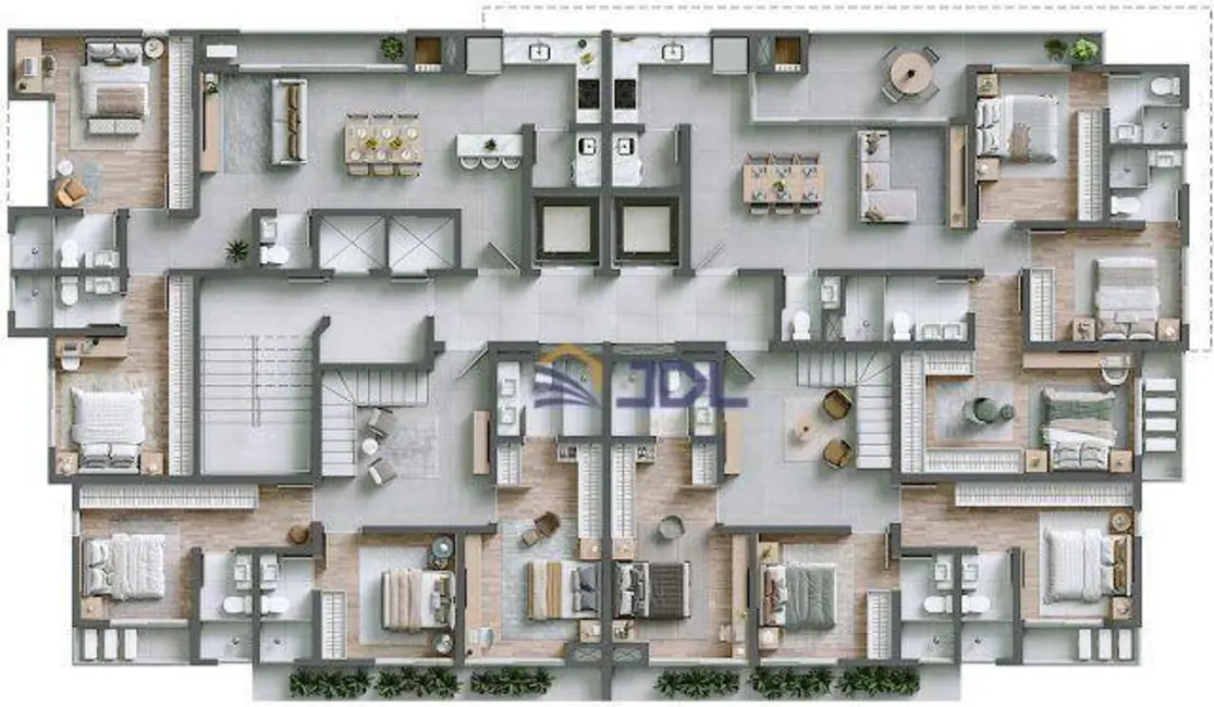 Cobertura com 3 quartos à venda, 224m2 em Velha, Blumenau - SC - imagem 8 Foto 8 de Cobertura com 3 quartos à venda, 224m2 em Velha, Blumenau - SC