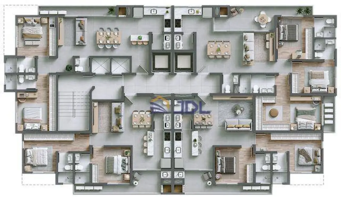 Cobertura com 3 quartos à venda, 224m2 em Velha, Blumenau - SC - imagem 6 Foto 6 de Cobertura com 3 quartos à venda, 224m2 em Velha, Blumenau - SC