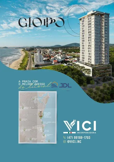 Foto 8 de Apartamento com 3 quartos à venda, 119m2 em Barra Velha - SC