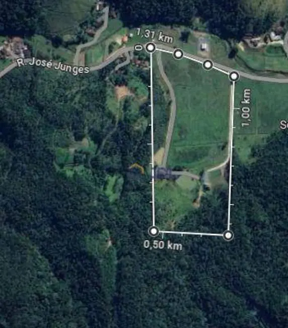 Foto 2 de Terreno / Lote à venda, 96000m2 em Gaspar - SC