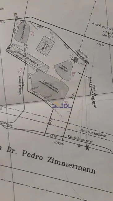 Terreno / Lote à venda, 4093m2 em Itoupava Central, Blumenau - SC - imagem 5 Foto 5 de Terreno / Lote à venda, 4093m2 em Itoupava Central, Blumenau - SC