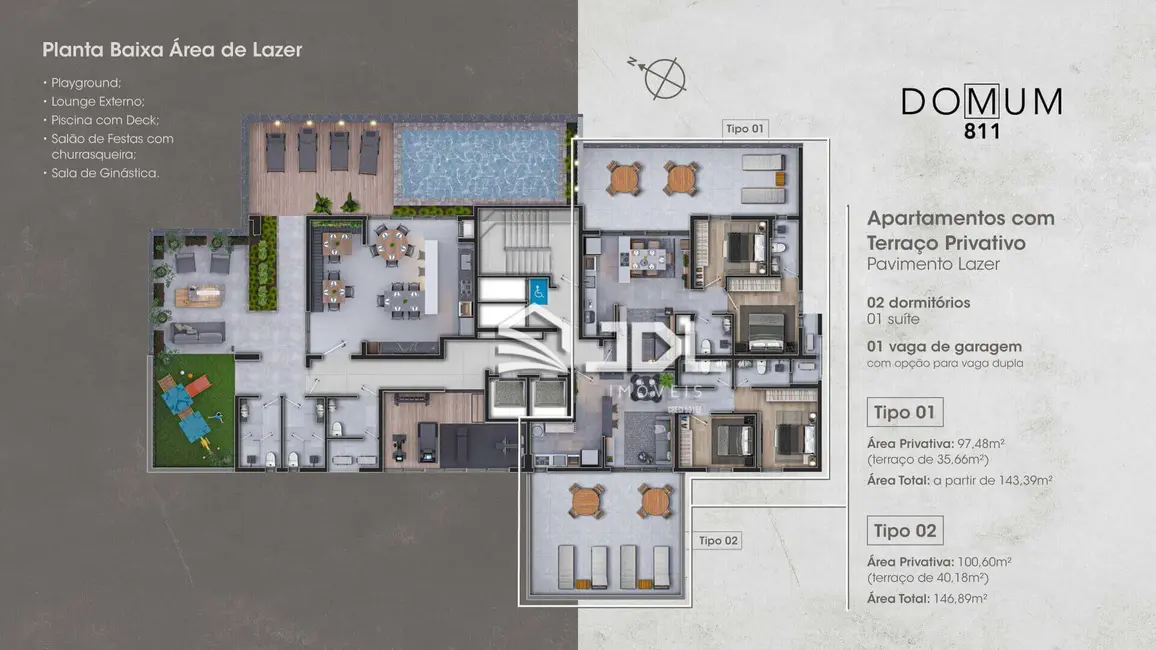 Apartamento com 2 quartos à venda, 131m2 em Asilo, Blumenau - SC - imagem 6 Foto 6 de Apartamento com 2 quartos à venda, 131m2 em Asilo, Blumenau - SC
