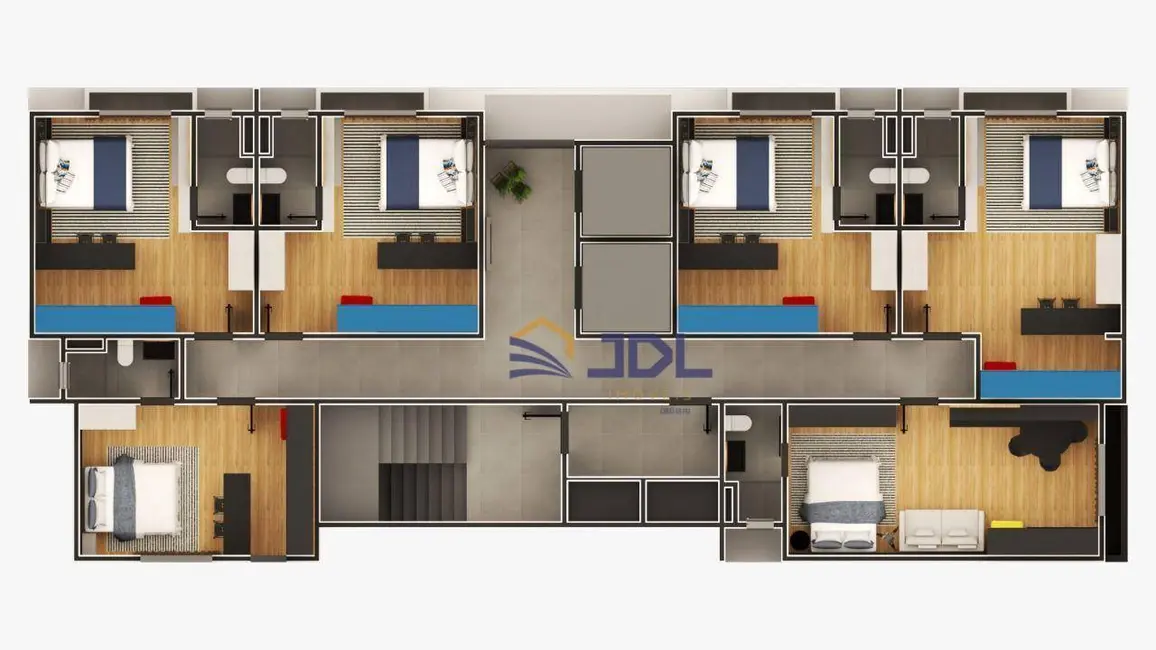Apartamento com 1 quarto à venda, 27m2 em Velha, Blumenau - SC - imagem 8 Foto 8 de Apartamento com 1 quarto à venda, 27m2 em Velha, Blumenau - SC