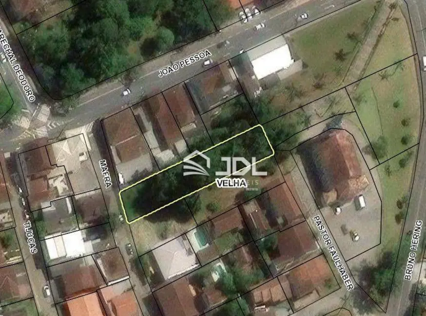 Foto 2 de Terreno / Lote à venda, 840m2 em Velha, Blumenau - SC