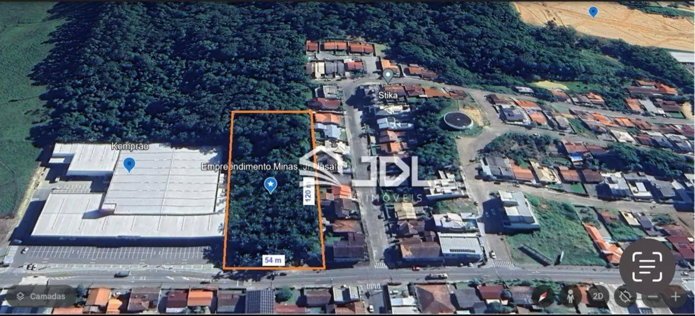 Terreno / Lote à venda, 6480m2 em Estados, Indaial - SC - imagem 1 Foto 1 de Terreno / Lote à venda, 6480m2 em Estados, Indaial - SC