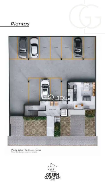 Apartamento com 1 quarto à venda, 31m2 em Centro, Pomerode - SC - imagem 8 Foto 8 de Apartamento com 1 quarto à venda, 31m2 em Centro, Pomerode - SC