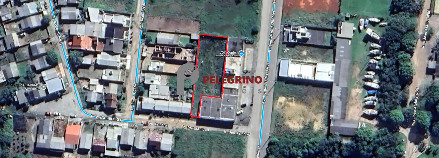 Foto 1 de Terreno / Lote à venda, 1094m2 em Tapes - RS