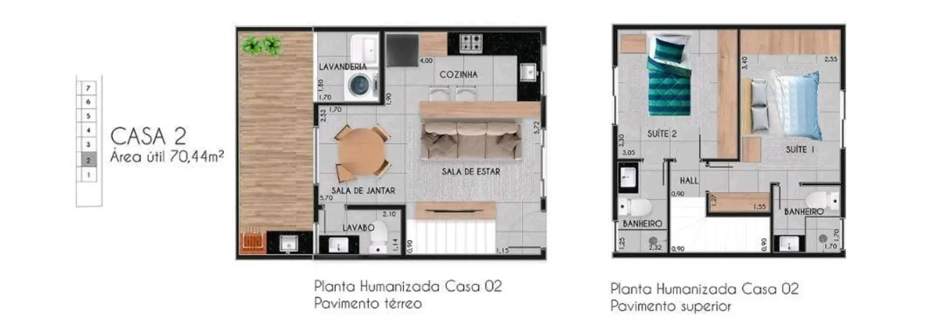 Foto 7 de Sobrado com 2 quartos à venda, 70m2 em Pedreira, Mongagua - SP