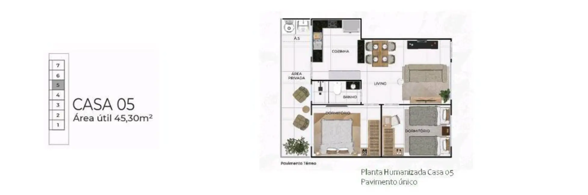 Foto 2 de Sobrado com 2 quartos à venda, 43m2 em Guilhermina, Praia Grande - SP