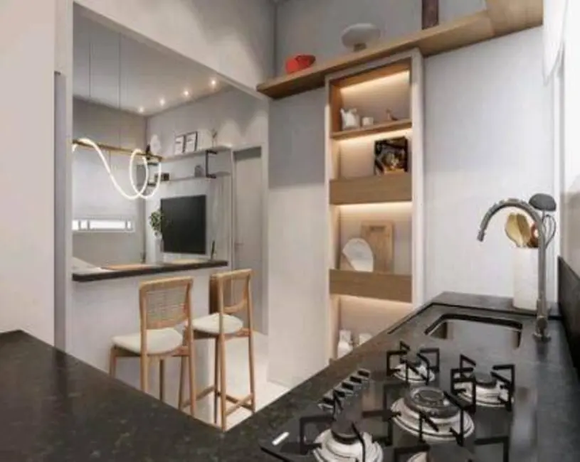 Sobrado com 2 quartos à venda, 43m2 em Guilhermina, Praia Grande - SP - imagem 4 Foto 4 de Sobrado com 2 quartos à venda, 43m2 em Guilhermina, Praia Grande - SP