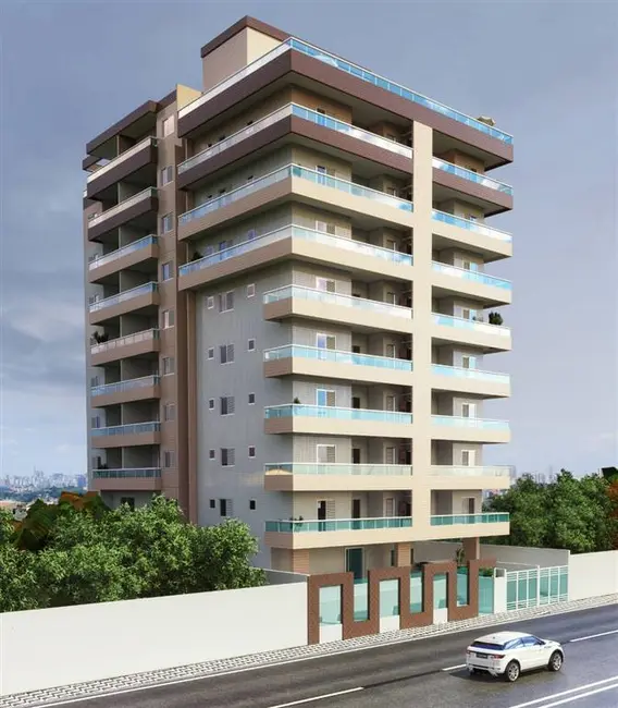 Foto 1 de Apartamento com 2 quartos à venda, 77m2 em Mirim, Praia Grande - SP