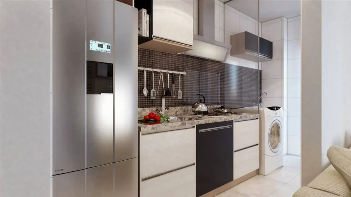 Apartamento com 2 quartos à venda, 77m2 em Mirim, Praia Grande - SP - imagem 3 Foto 3 de Apartamento com 2 quartos à venda, 77m2 em Mirim, Praia Grande - SP