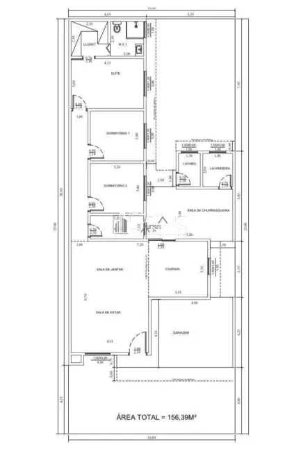 Foto 2 de Casa com 3 quartos à venda, 157m2 em Boituva - SP