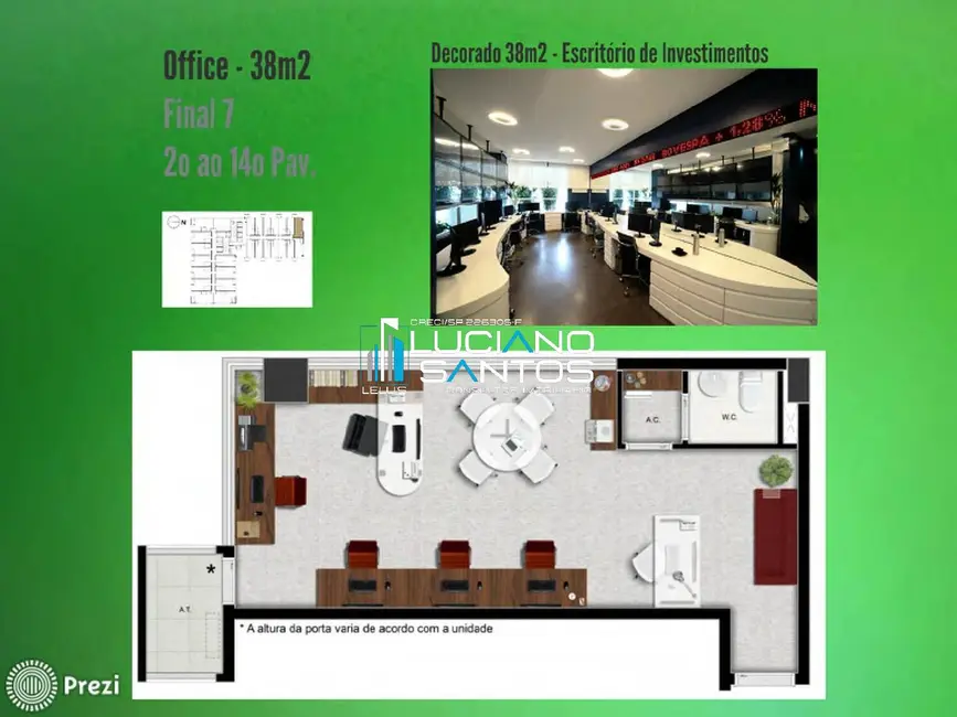 Foto 7 de Sala Comercial à venda, 30m2 em Tamboré, Santana De Parnaiba - SP