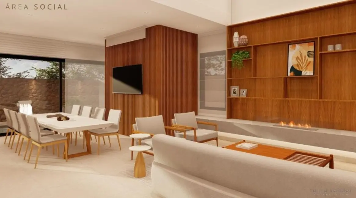 Foto 3 de Casa de Condomínio com 3 quartos à venda, 220m2 em Residencial Central Parque, Salto - SP