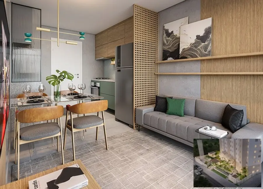 Foto 3 de Apartamento com 2 quartos à venda, 33m2 em Vila Ré, São Paulo - SP