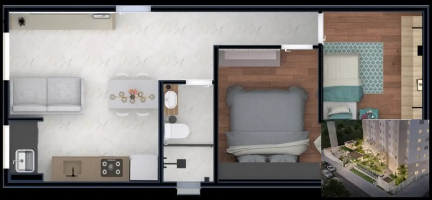 Foto 6 de Apartamento com 2 quartos à venda, 42m2 em Cidade Patriarca, São Paulo - SP