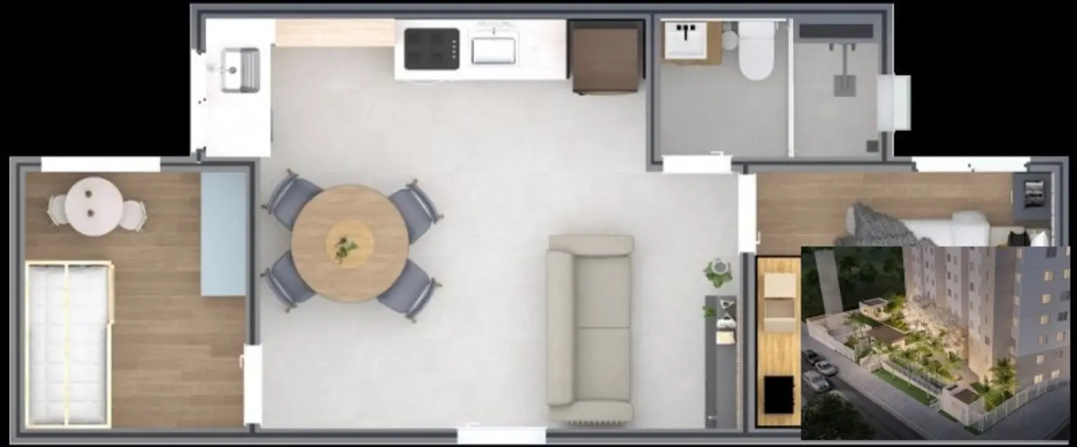 Foto 7 de Apartamento com 2 quartos à venda, 42m2 em Cidade Patriarca, São Paulo - SP