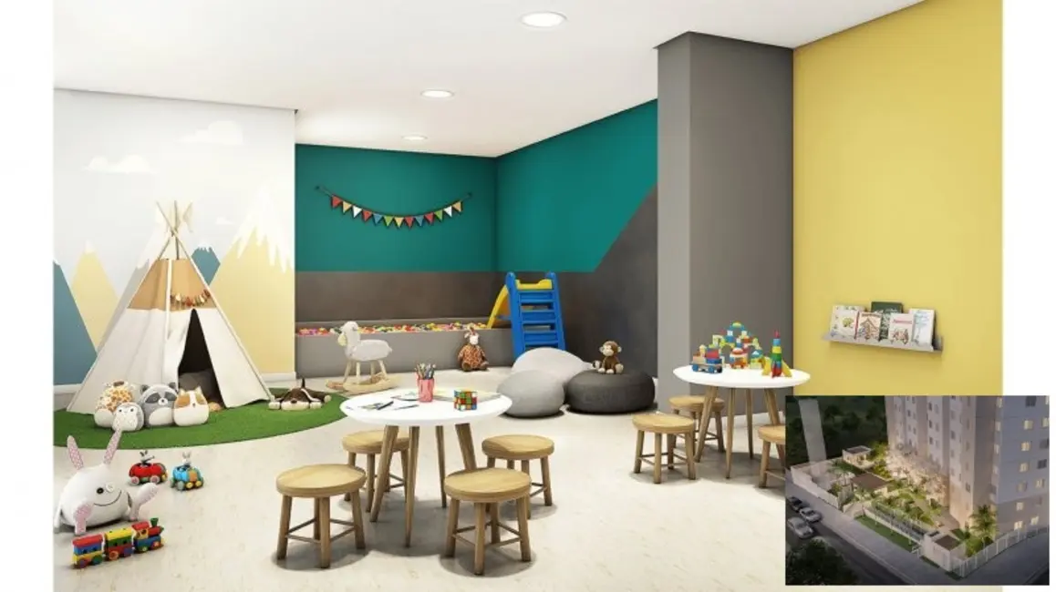 Foto 2 de Apartamento com 2 quartos à venda, 50m2 em Jardim Arize, São Paulo - SP