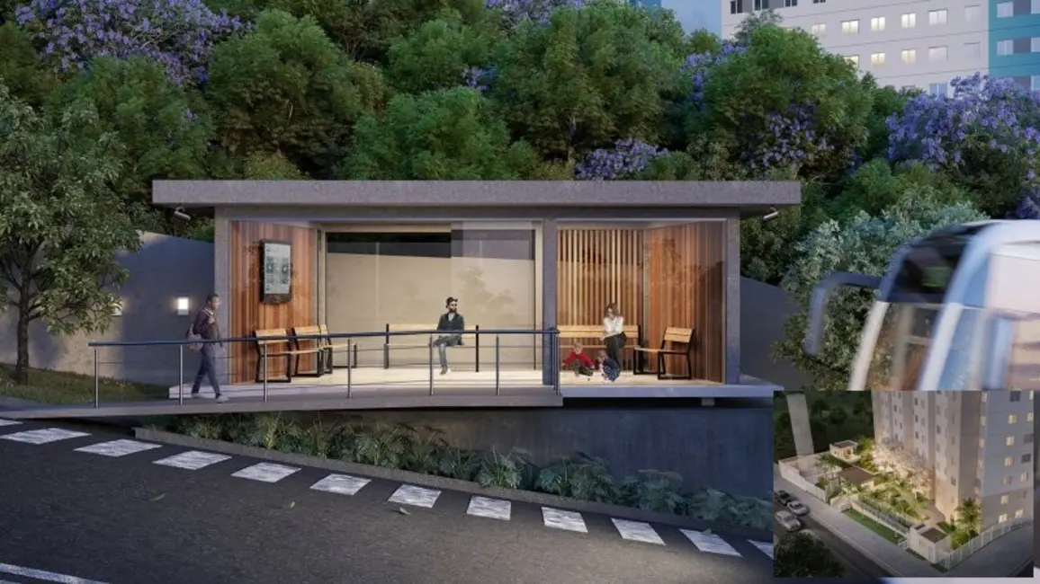 Foto 3 de Apartamento com 2 quartos à venda, 40m2 em Vila Romanópolis, Ferraz De Vasconcelos - SP