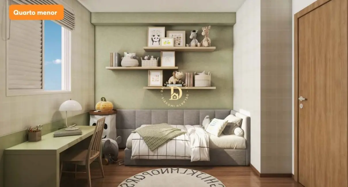 Apartamento com 2 quartos à venda, 37m2 em Sao Jose Dos Campos - SP - imagem 4 Foto 4 de Apartamento com 2 quartos à venda, 37m2 em Sao Jose Dos Campos - SP