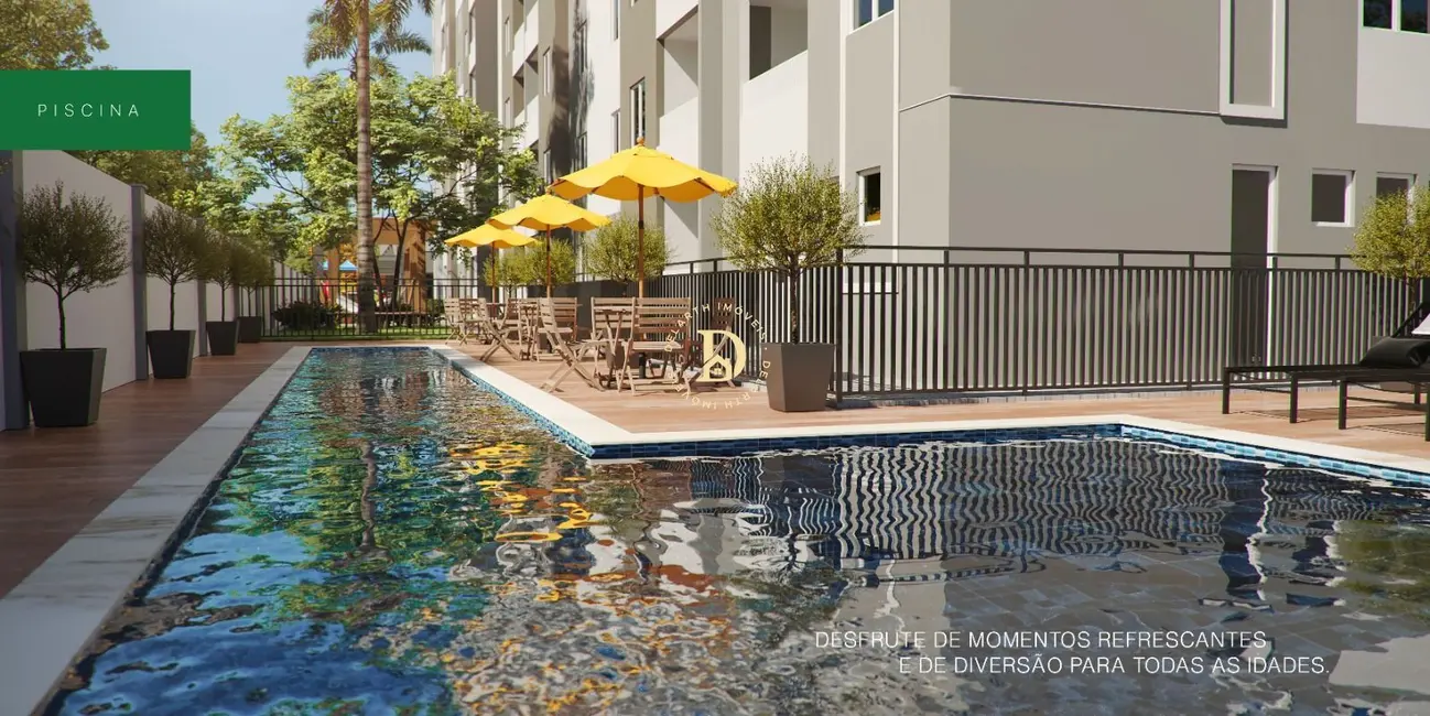 Foto 2 de Apartamento com 2 quartos à venda, 52m2 em Sao Jose Dos Campos - SP