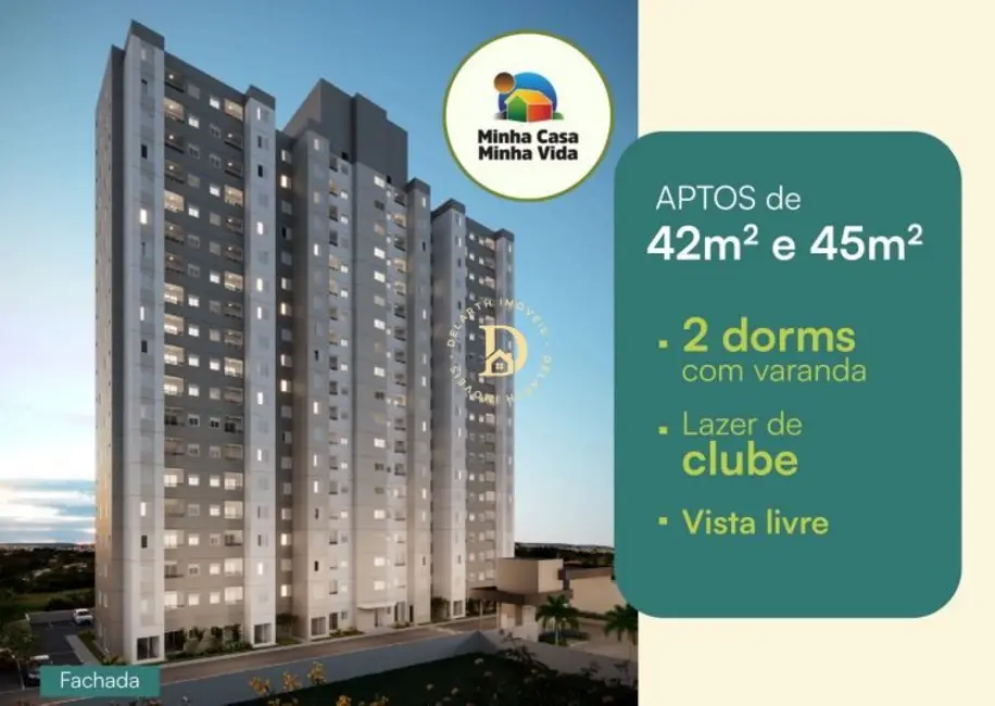 Foto 1 de Apartamento com 2 quartos à venda, 42m2 em Sao Jose Dos Campos - SP