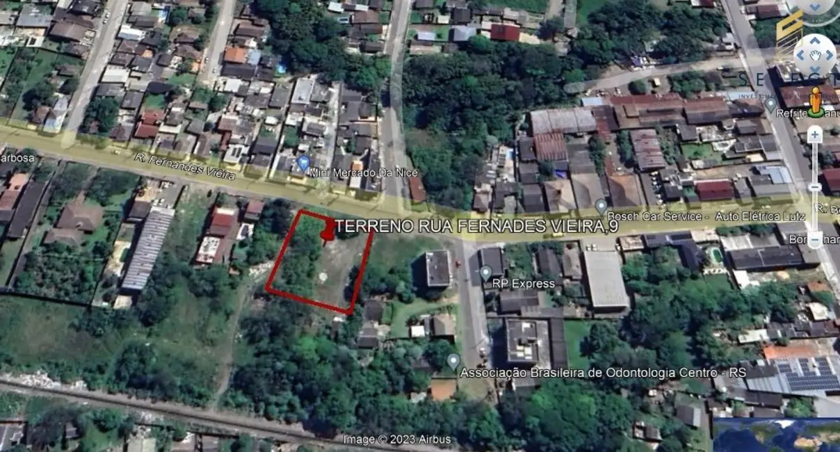 Foto 1 de Terreno / Lote à venda, 1637m2 em Nossa Senhora do Perpétuo Socorro, Santa Maria - RS