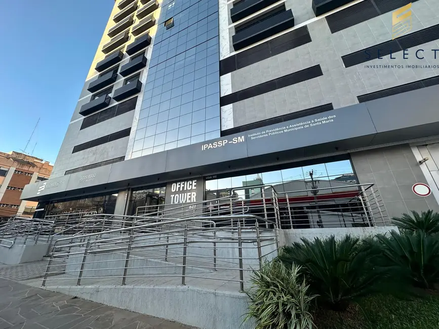 Foto 1 de Sala Comercial com 1 quarto para alugar, 50m2 em Centro, Santa Maria - RS
