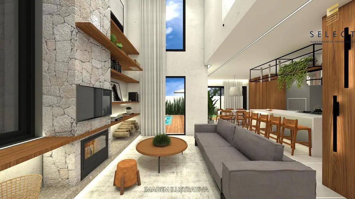 Foto 5 de Casa de Condomínio com 4 quartos à venda, 262m2 em Tomazetti, Santa Maria - RS