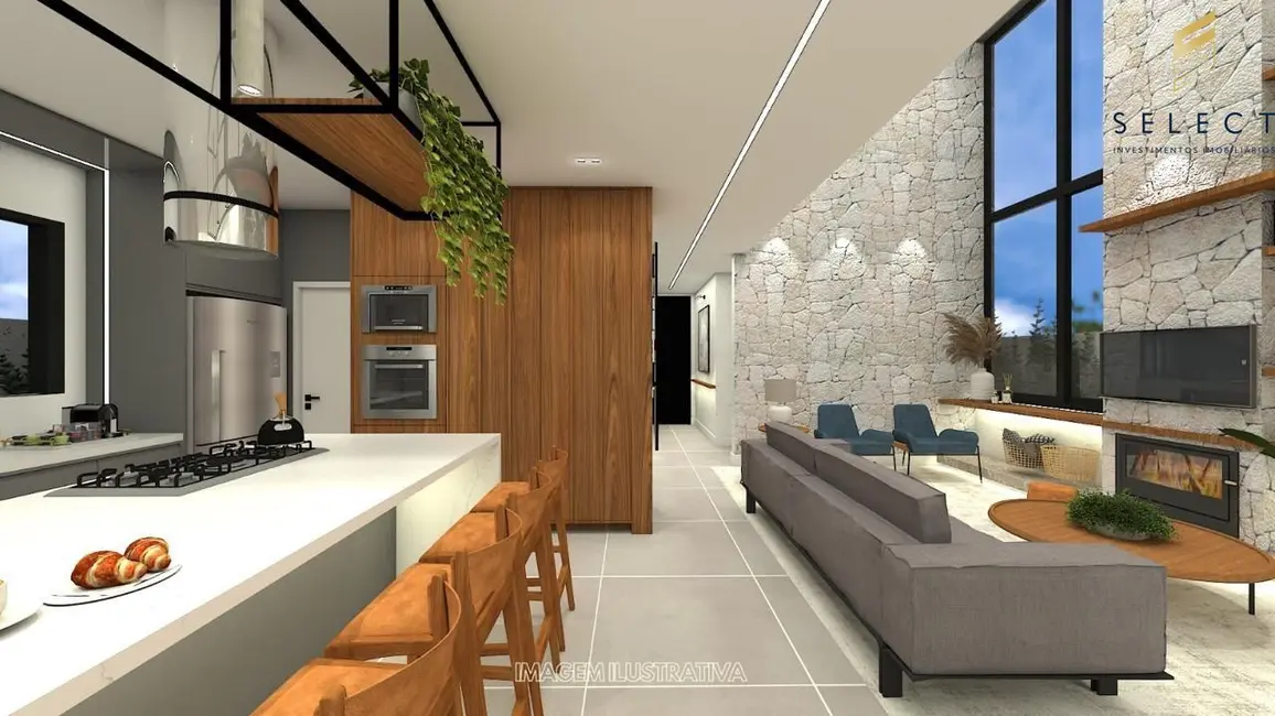 Foto 6 de Casa de Condomínio com 4 quartos à venda, 262m2 em Tomazetti, Santa Maria - RS