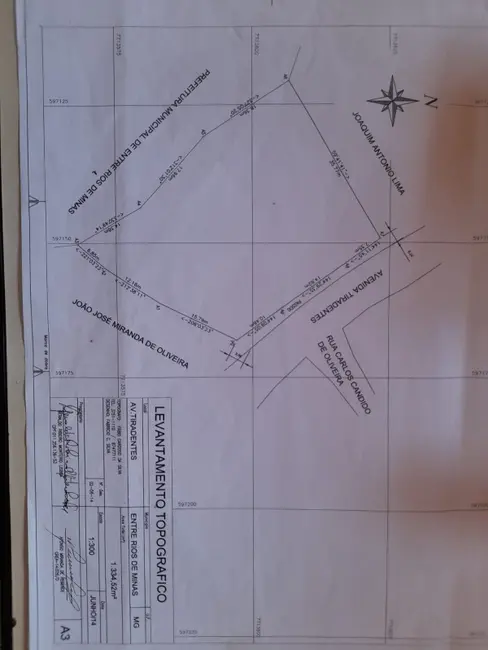 Foto 8 de Terreno / Lote à venda, 1335m2 em Entre Rios De Minas - MG