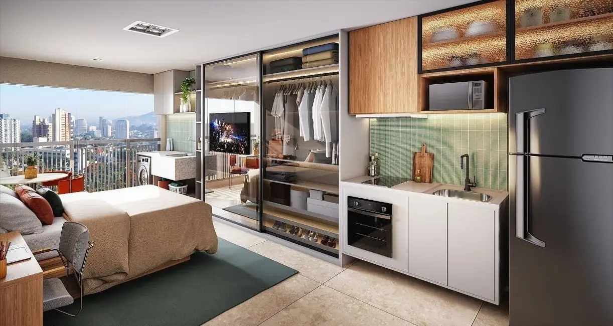 Foto 7 de Kitnet com 1 quarto à venda, 26m2 em Sumaré, São Paulo - SP