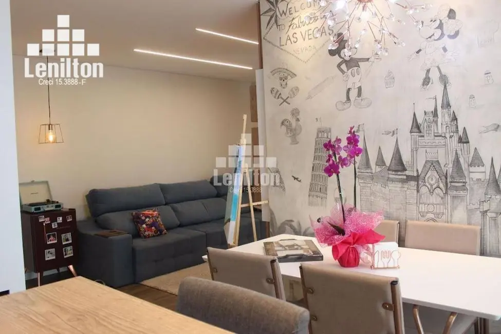 Foto 5 de Apartamento com 3 quartos à venda, 97m2 em Vila Scarpelli, Santo Andre - SP