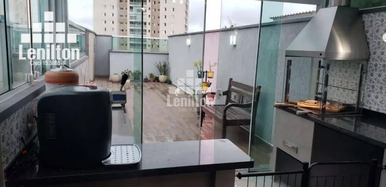 Foto 2 de Cobertura com 3 quartos à venda, 160m2 em Vila Valparaíso, Santo Andre - SP