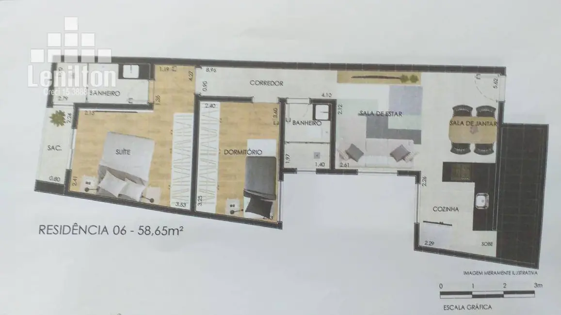 Foto 9 de Cobertura com 2 quartos à venda, 118m2 em Vila Assunção, Santo Andre - SP