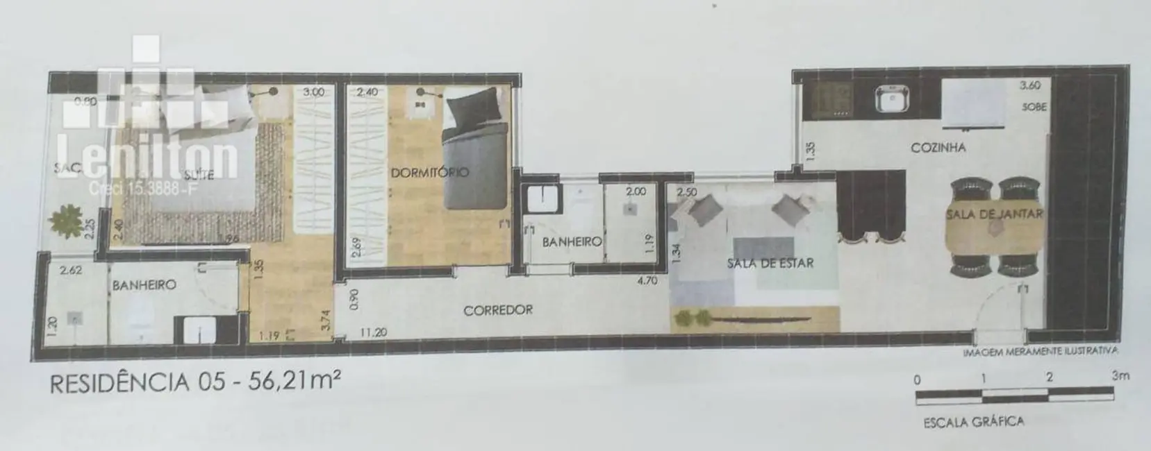 Foto 5 de Cobertura com 2 quartos à venda, 118m2 em Vila Assunção, Santo Andre - SP