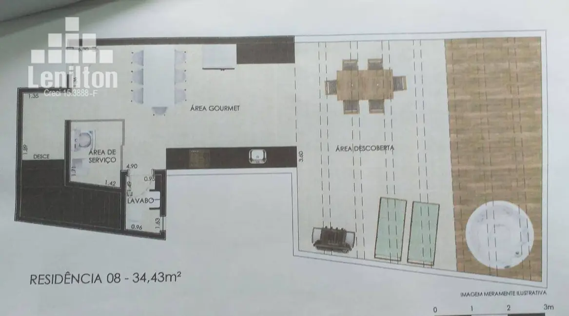 Foto 6 de Cobertura com 2 quartos à venda, 118m2 em Vila Assunção, Santo Andre - SP