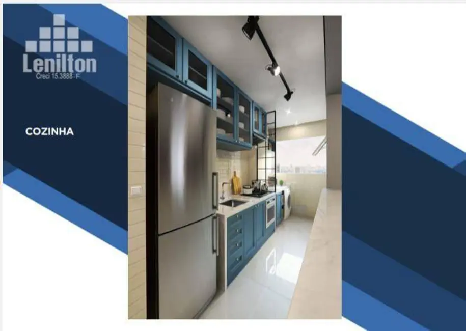 Foto 2 de Apartamento com 2 quartos à venda, 55m2 em Vila Tibiriçá, Santo Andre - SP