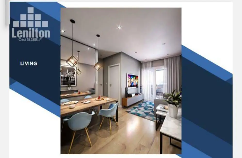 Foto 1 de Apartamento com 2 quartos à venda, 55m2 em Vila Tibiriçá, Santo Andre - SP