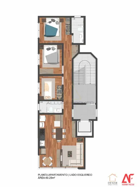 Foto 7 de Apartamento com 3 quartos à venda, 69m2 em Barra Velha - SC