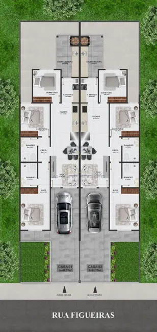 Foto 1 de Casa com 3 quartos à venda, 99m2 em Balneario Picarras - SC