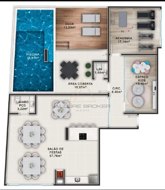 Foto 9 de Apartamento com 2 quartos à venda, 80m2 em Centro, Balneario Picarras - SC