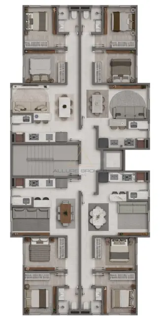 Apartamento com 2 quartos à venda, 52m2 em Barra Velha - SC - imagem 3 Foto 3 de Apartamento com 2 quartos à venda, 52m2 em Barra Velha - SC