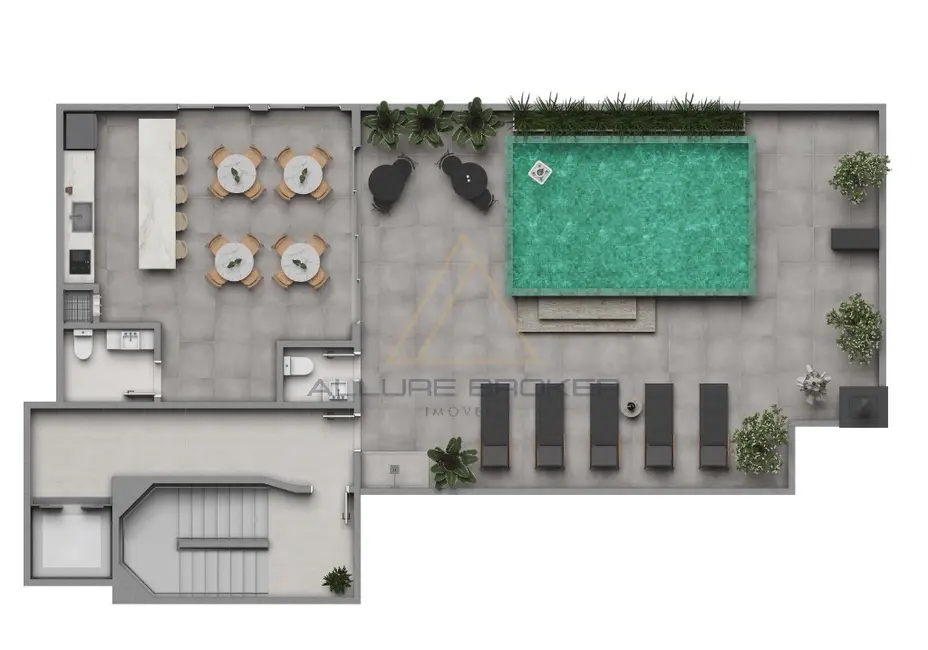 Apartamento com 2 quartos à venda, 61m2 em Penha - SC - imagem 7 Foto 7 de Apartamento com 2 quartos à venda, 61m2 em Penha - SC