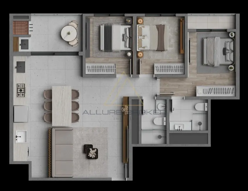 Foto 8 de Apartamento com 2 quartos à venda, 69m2 em Centro, Balneario Picarras - SC