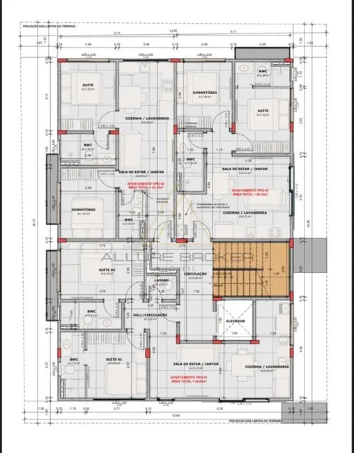 Foto 6 de Apartamento com 2 quartos à venda, 49m2 em Balneario Picarras - SC
