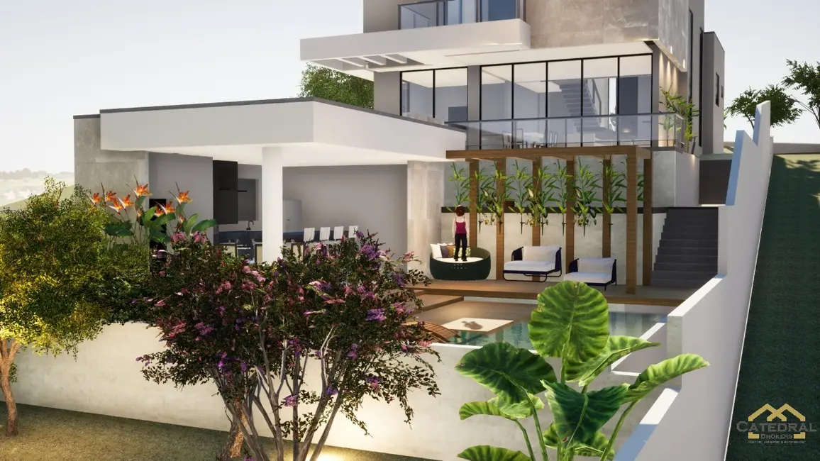 Foto 8 de Casa de Condomínio com 3 quartos à venda, 358m2 em Horto Florestal, Jundiai - SP